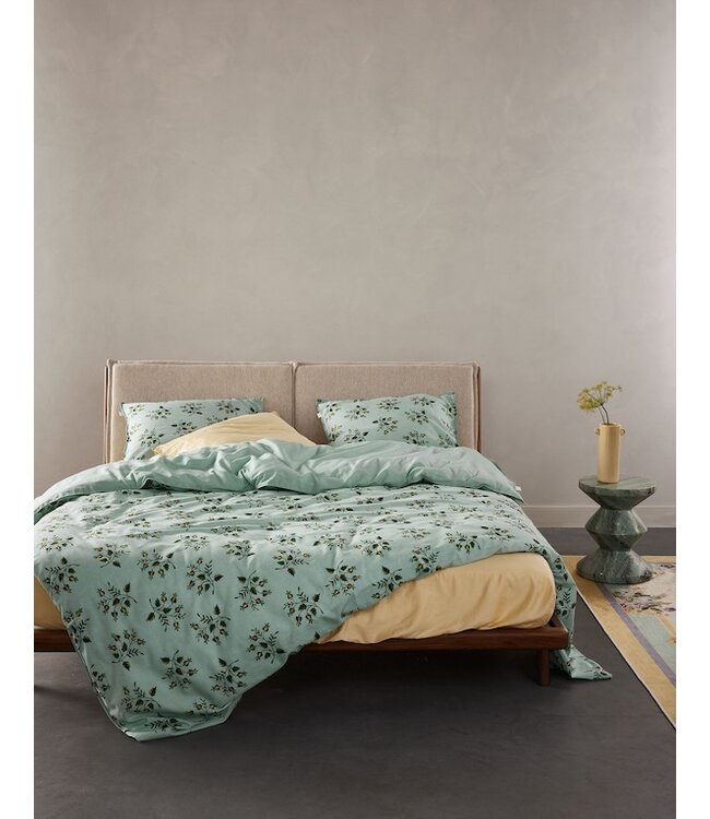 Essenza Jolien Surf green dekbedovertrek