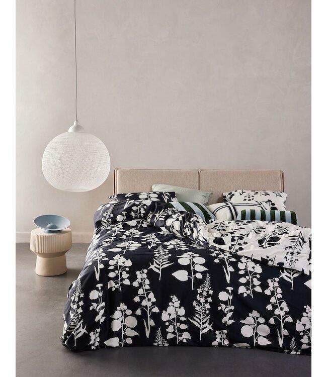 Essenza Liva Anthracite dekbedovertrek