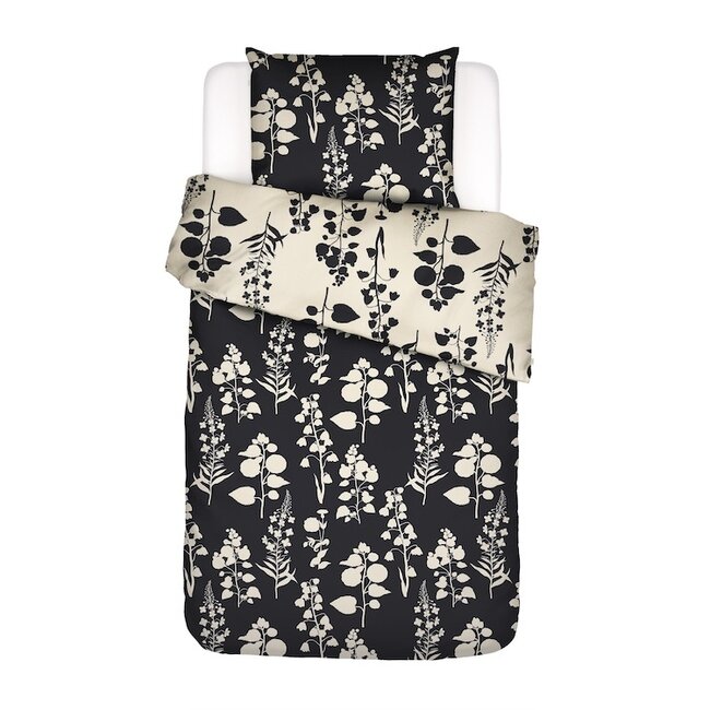 Essenza Liva Anthracite dekbedovertrek