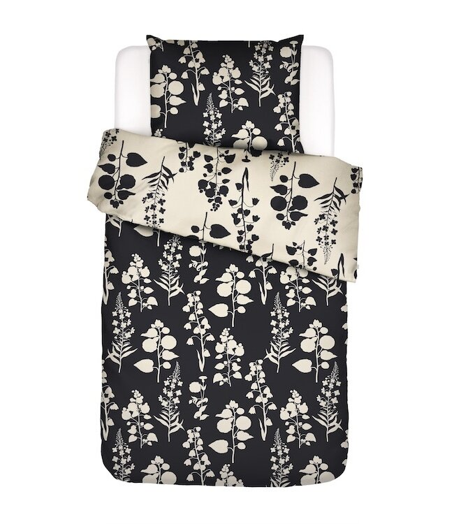 Essenza Liva Anthracite dekbedovertrek