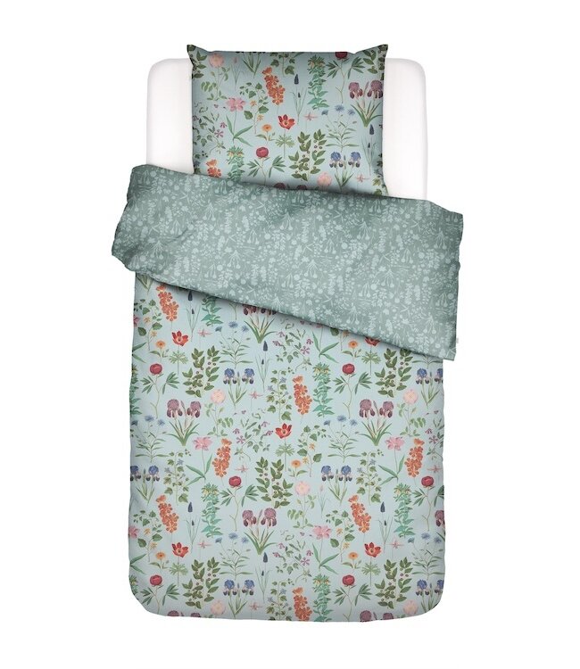 Essenza Marigold Pastel blue dekbedovertrek