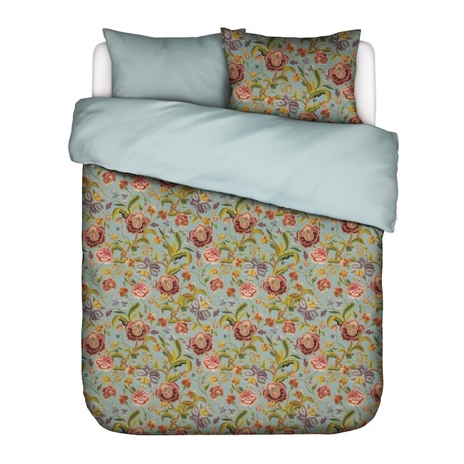 Essenza Roselina Surf green dekbedovertrek