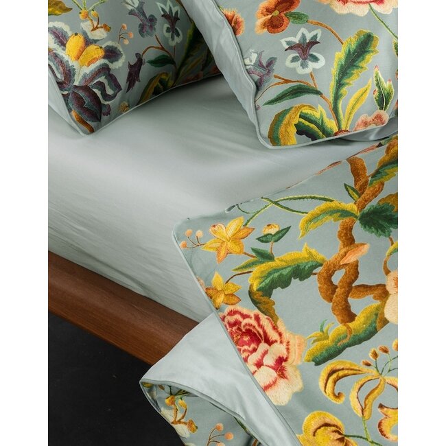 Essenza Roselina Surf green dekbedovertrek