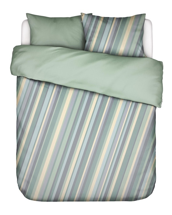 Essenza Suzie Subtle green dekbedovertrek