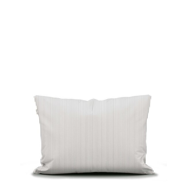Marc O'Polo Classic Fine Stripe Anthracite dekbedovertrek