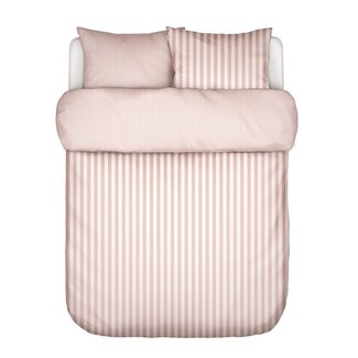 Marc O'Polo Marc O'Polo Classic Stripe Rose smoke dekbedovertrek
