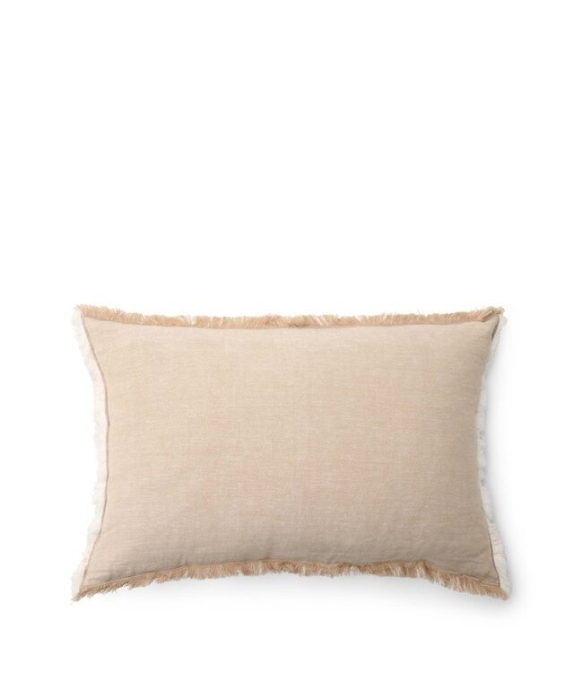 Marc O'Polo Fine Stripe Dark sand sierkussen