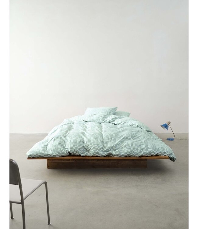 Marc O'Polo Harpa Blue haze dekbedovertrek