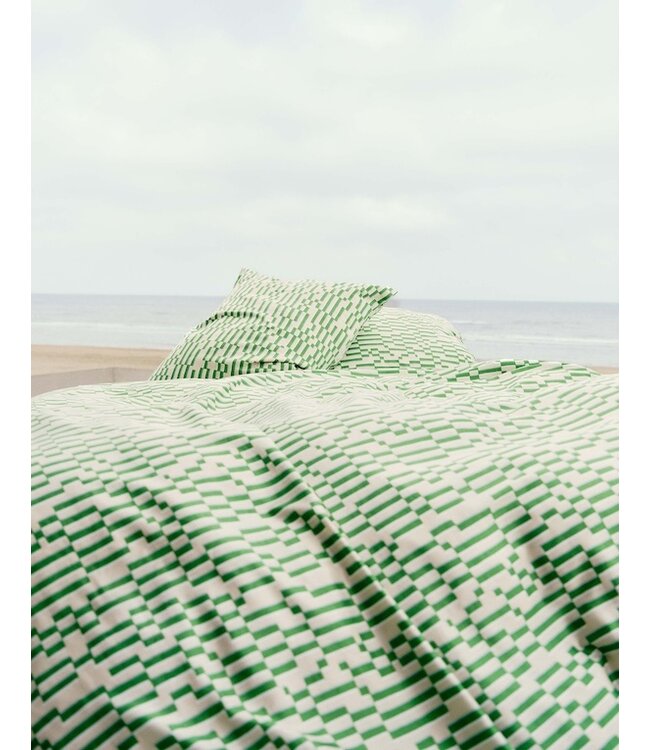 Marc O'Polo Harpa Fern green dekbedovertrek