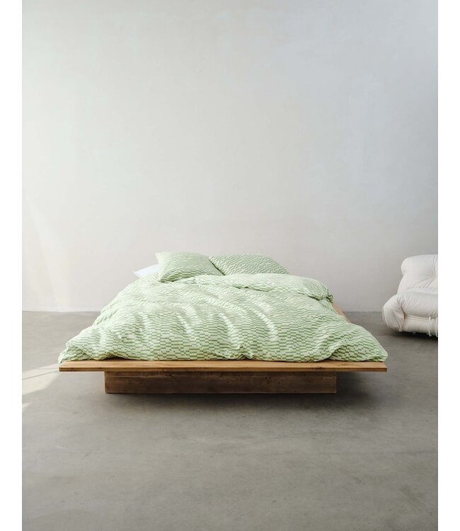 Marc O'Polo Harpa Fern green dekbedovertrek