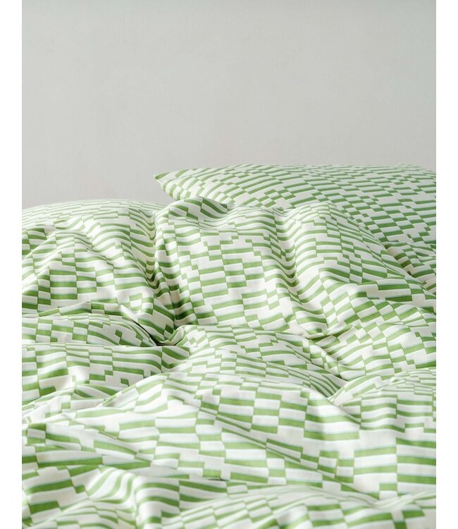 Marc O'Polo Harpa Fern green dekbedovertrek