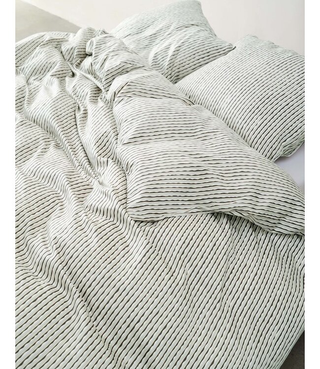 Marc O'Polo Janne Grey mist dekbedovertrek