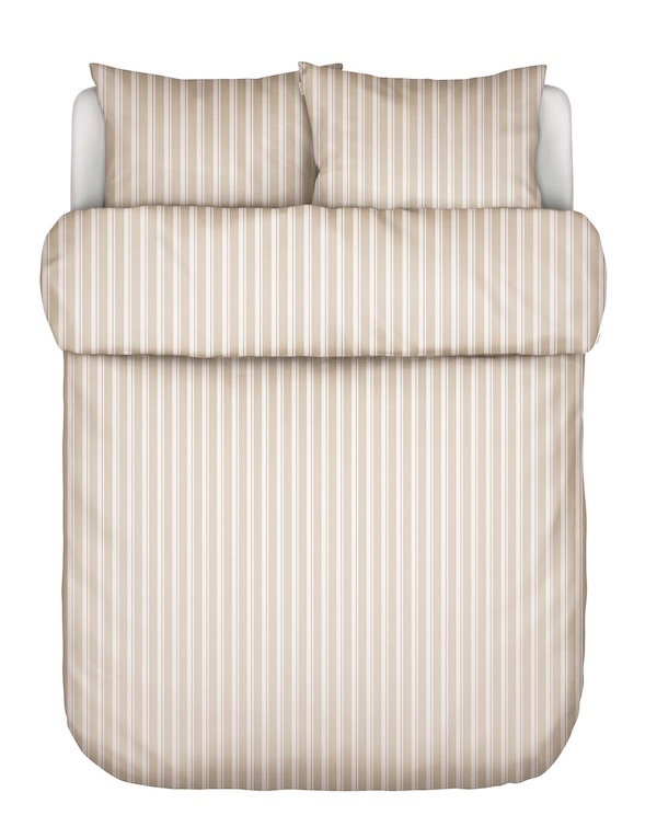 Marc O'Polo Steffe Dark sand dekbedovertrek