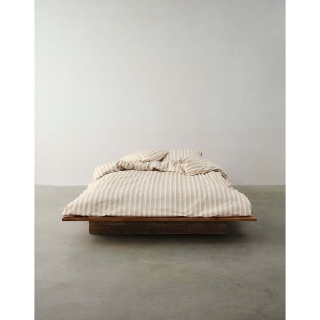 Marc O'Polo Steffe Dark sand dekbedovertrek