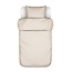 Marc O'Polo Steffe Dark sand dekbedovertrek