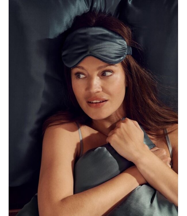 Essenza Alice silk Slate grey kussensloop