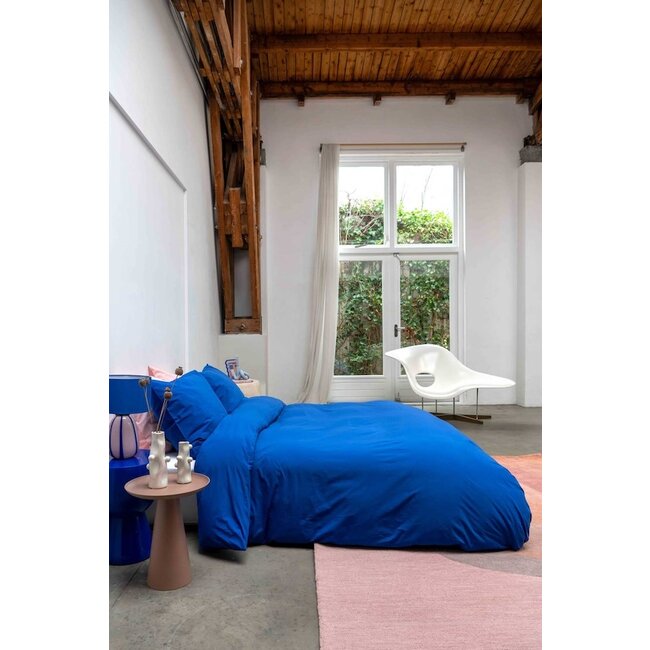 Snurk Royal Blue dekbedovertrek