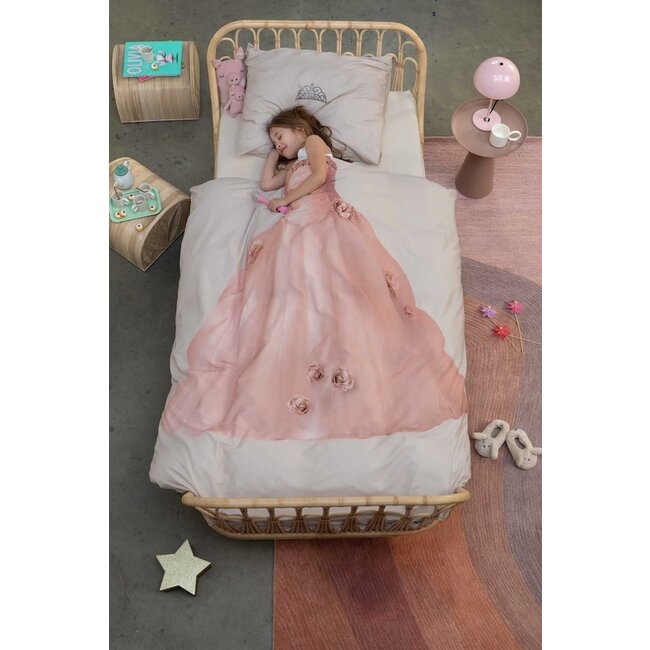 Snurk Princess Beige dekbedovertrek