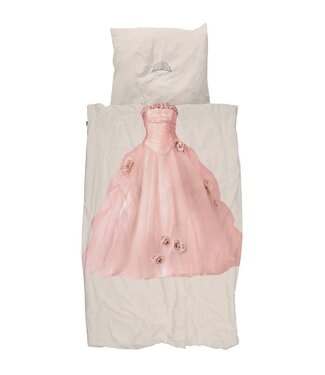 Snurk Snurk Princess Beige dekbedovertrek