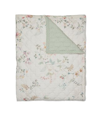 Pip Studio Pip Studio Kili Flower Quilt Wit