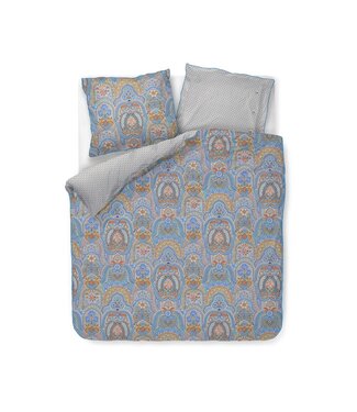 Pip Studio Pip Studio Jabali Flower Blauw dekbedovertrek