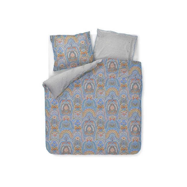 Pip Studio Jabali Flower Blauw dekbedovertrek