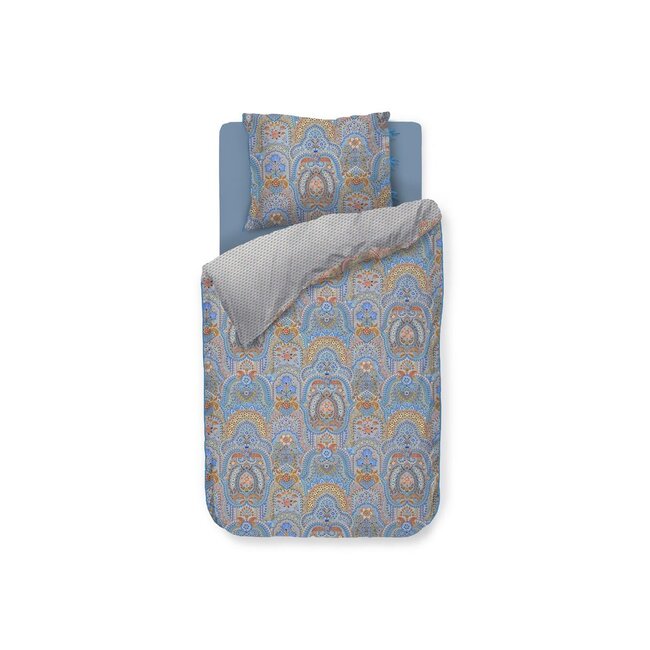 Pip Studio Jabali Flower Blauw dekbedovertrek