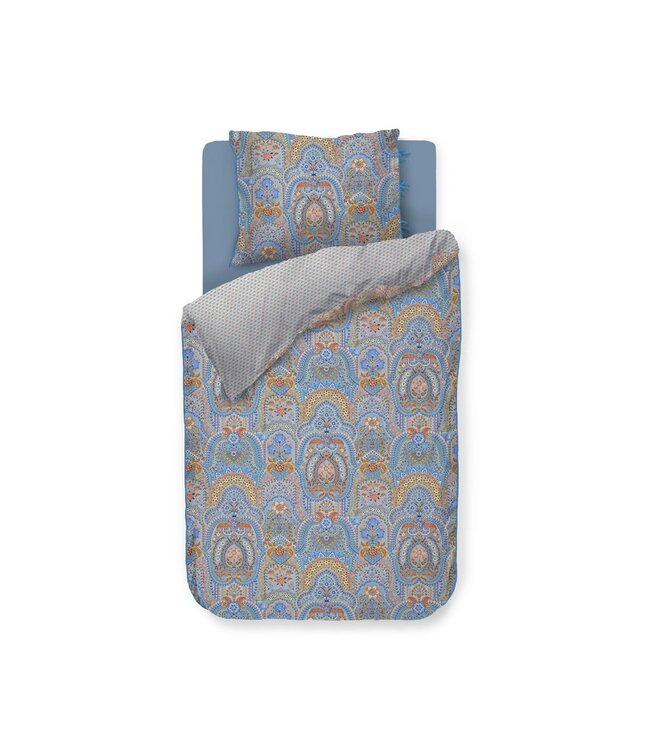 Pip Studio Jabali Flower Blauw dekbedovertrek