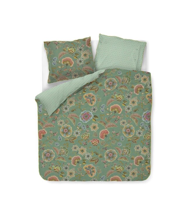 Pip Studio Matata Groen dekbedovertrek