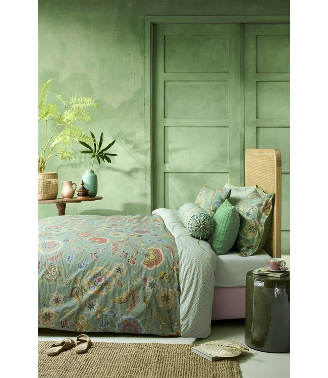 Pip Studio Matata Groen dekbedovertrek