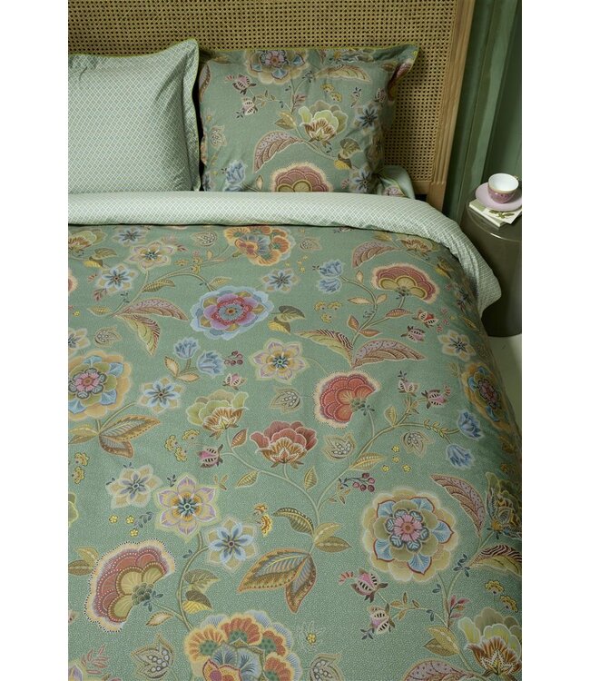 Pip Studio Matata Groen dekbedovertrek