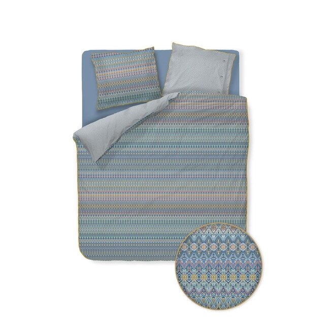 Pip Studio Ashanti Blauw dekbedovertrek
