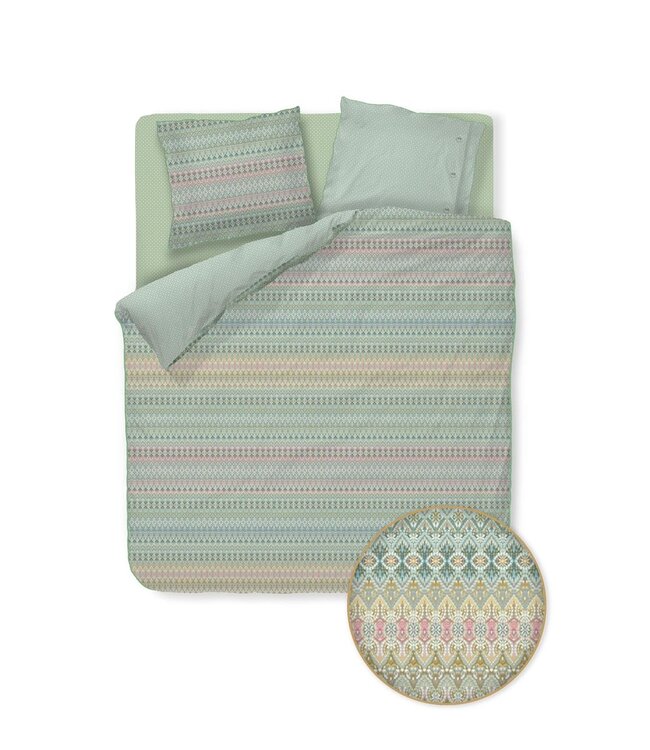 Pip Studio Ashanti Groen dekbedovertrek