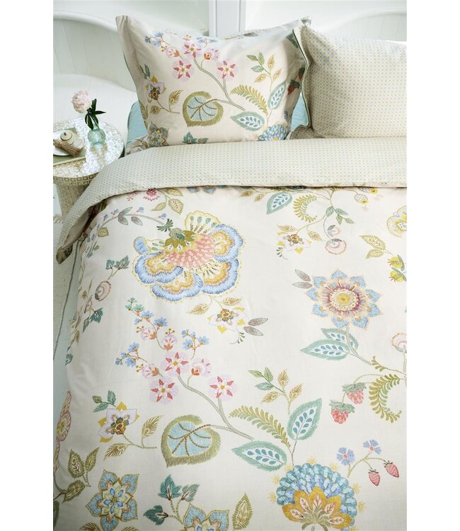 Pip Studio Buenas Tardes Gebroken wit dekbedovertrek