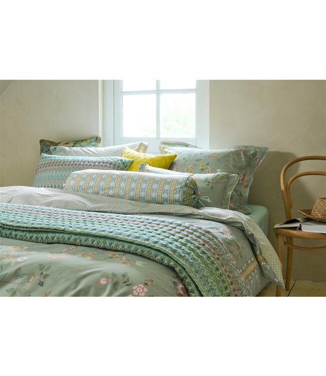 Pip Studio Kili Flower Groen dekbedovertrek