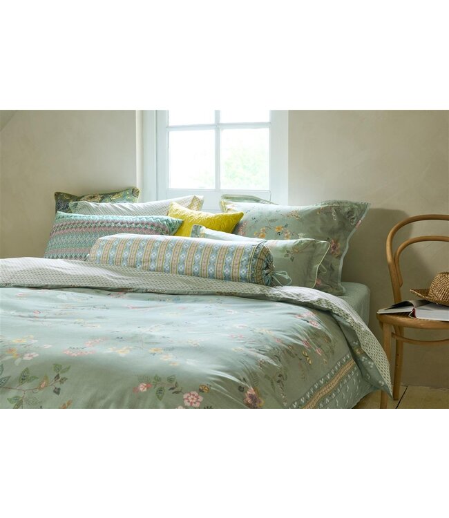 Pip Studio Kili Flower Groen dekbedovertrek