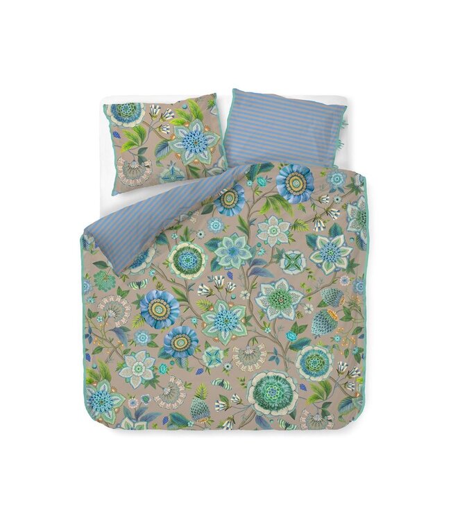 Pip Studio Viva La Vida Blauw dekbedovertrek