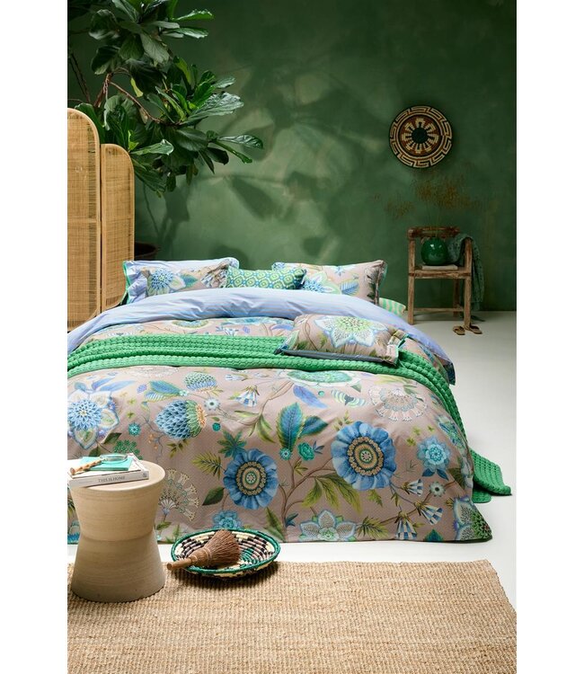 Pip Studio Viva La Vida Blauw dekbedovertrek