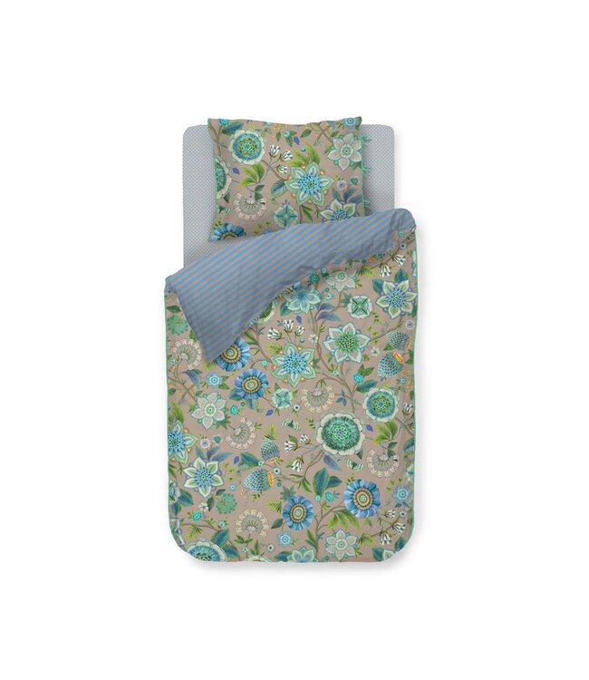 Pip Studio Viva La Vida Blauw dekbedovertrek
