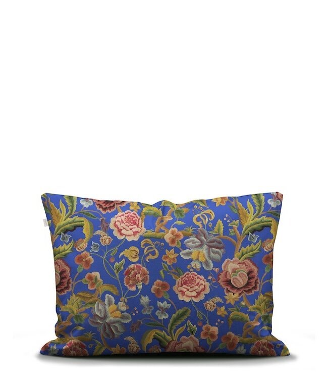 Essenza Roselina kussensloop Ultra marine blue