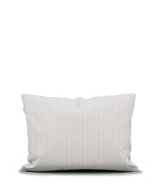 Marc O'Polo Marc O'Polo Classic Fine Stripe kussensloop Anthracite Marc O'Polo Marc O'Polo Classic Fine Stripe kussensloop Anthracite