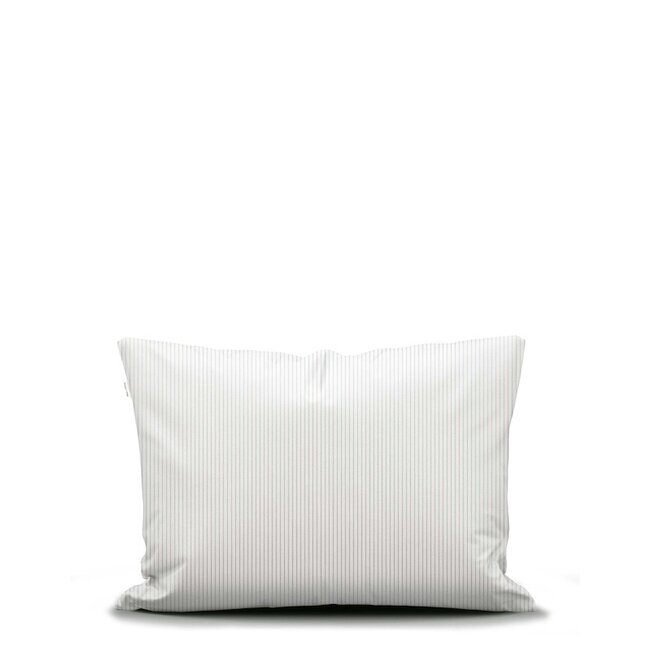 Marc O'Polo Classic Fine Stripe kussensloop Grey mist