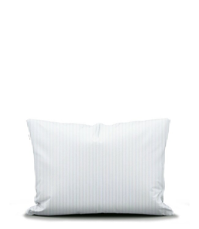 Marc O'Polo Classic Fine Stripe kussensloop Denim blue