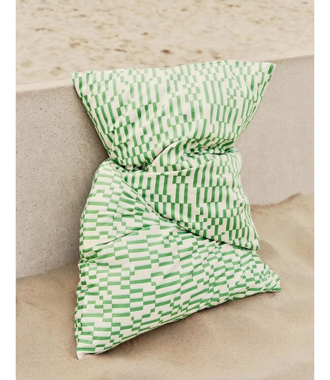 Marc O'Polo Harpa kussensloop Fern green