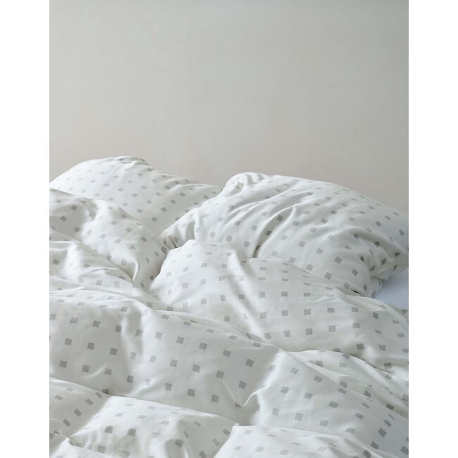Marc O'Polo Iben kussensloop Grey mist