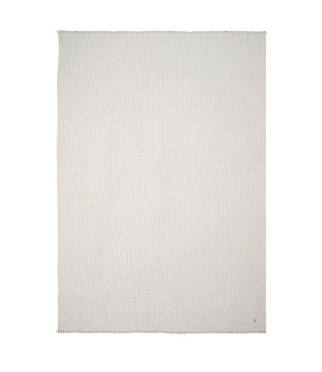 Marc O'Polo Fine Stripe plaid Anthracite 150x200