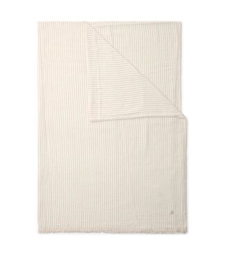Marc O'Polo Marc O'Polo Fine Stripe plaid Dark sand 150x200
