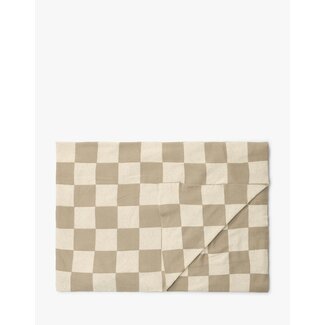 Marc O'Polo Rykki plaid Dark sand 150x200