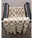 Marc O'Polo Rykki plaid Dark sand 150x200