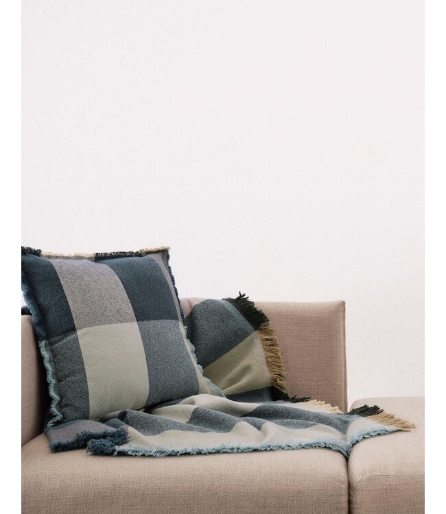 Marc O'Polo Eryk plaid Space blue 150x200